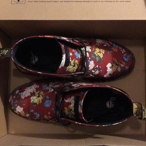 Dr. Marten’s floral shoes
